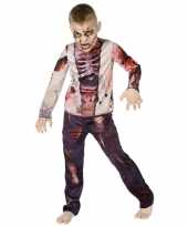 Halloween zombie kostuum kinderen